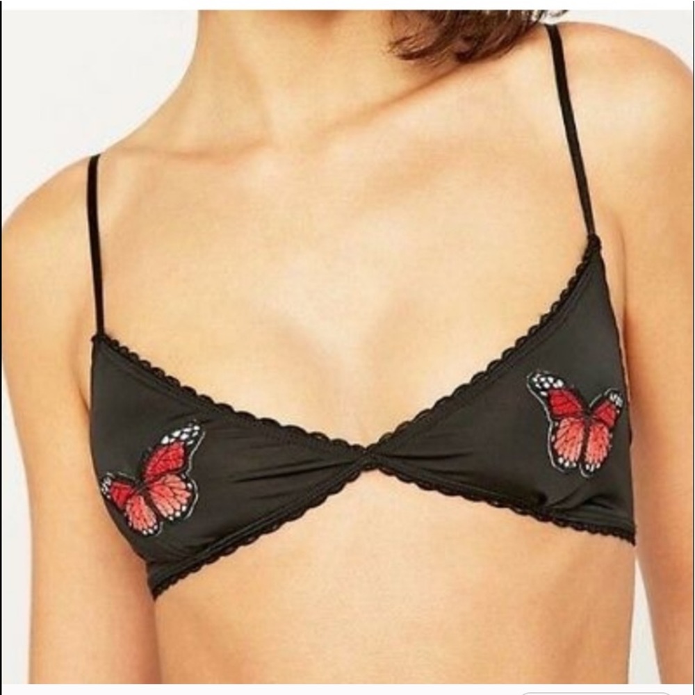 Urban Outfitters Butterfly bralette